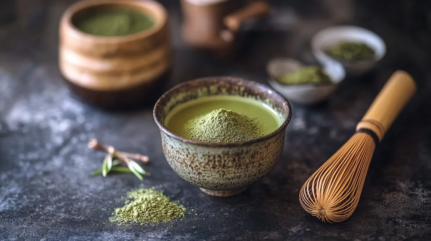 Matcha latte whisking tips