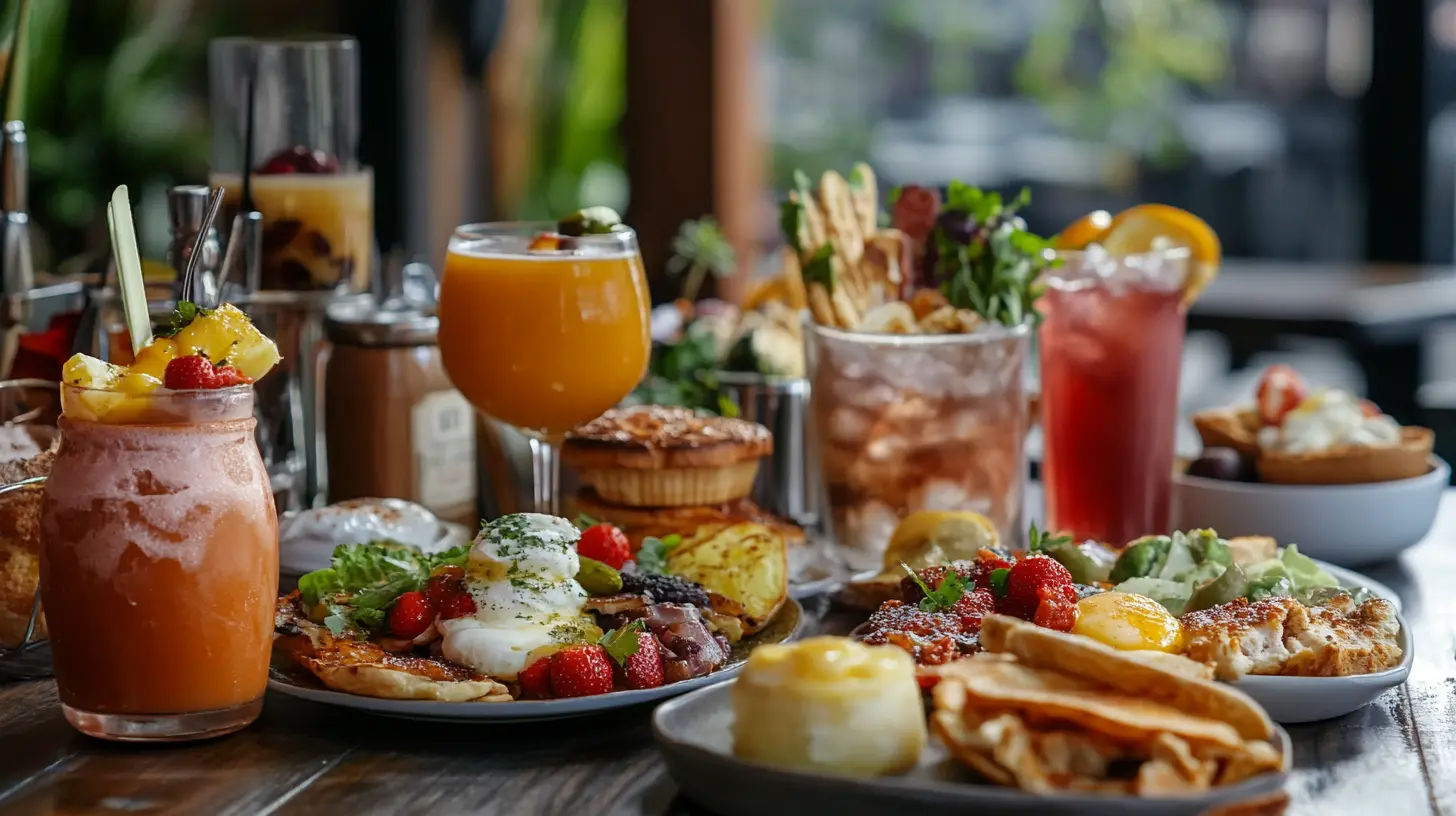 Boozy brunch