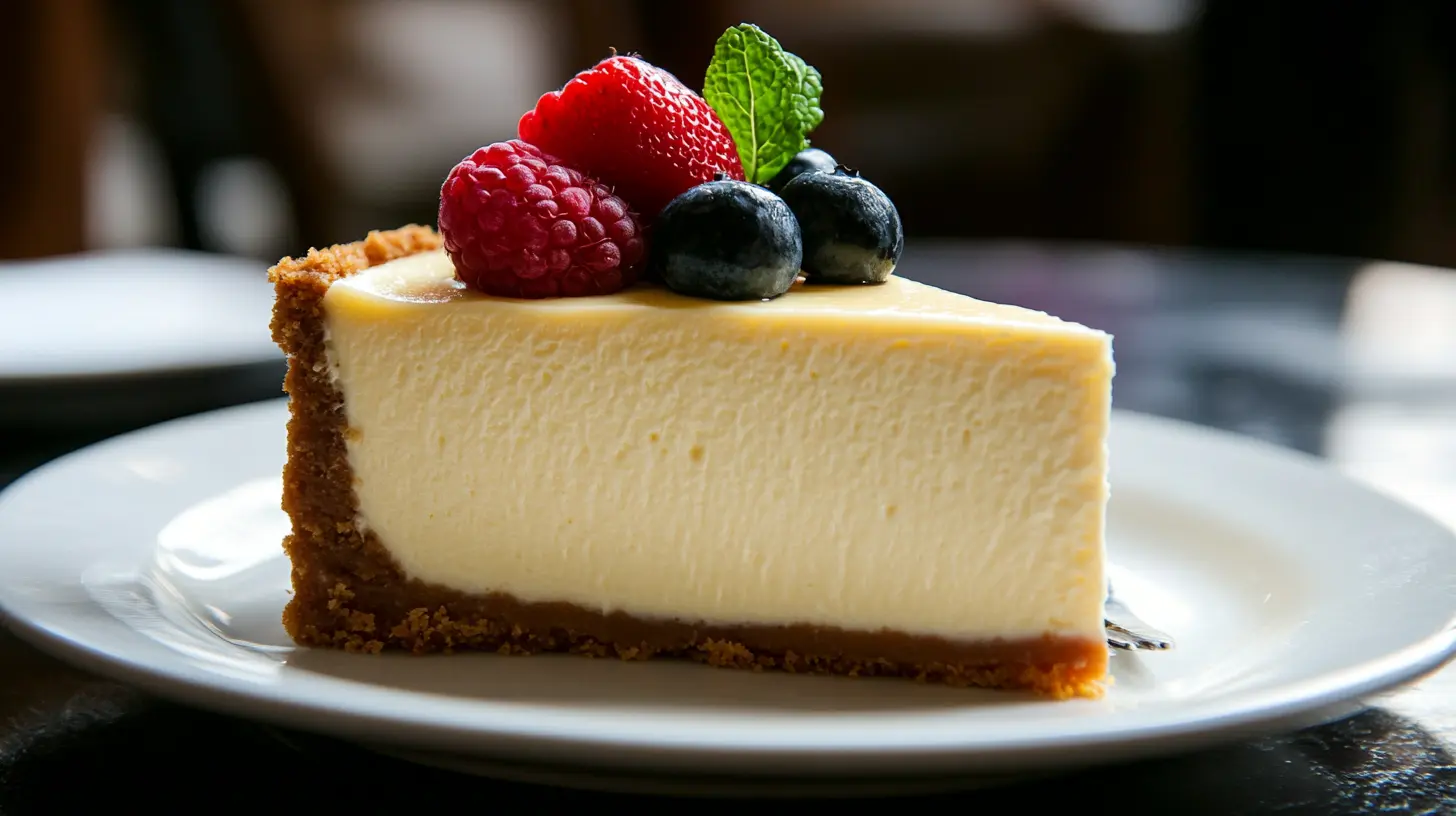 Cheesecake for brunch