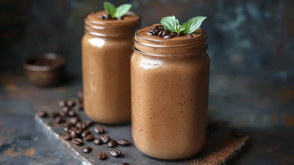 Cold brew coffee smoothie