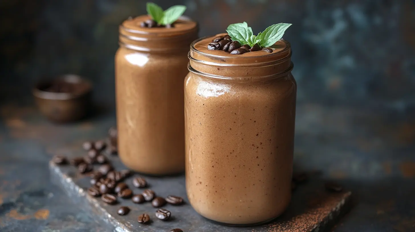 Cold brew coffee smoothie