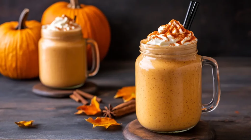 Pumpkin spice protein shakes for fall brunches