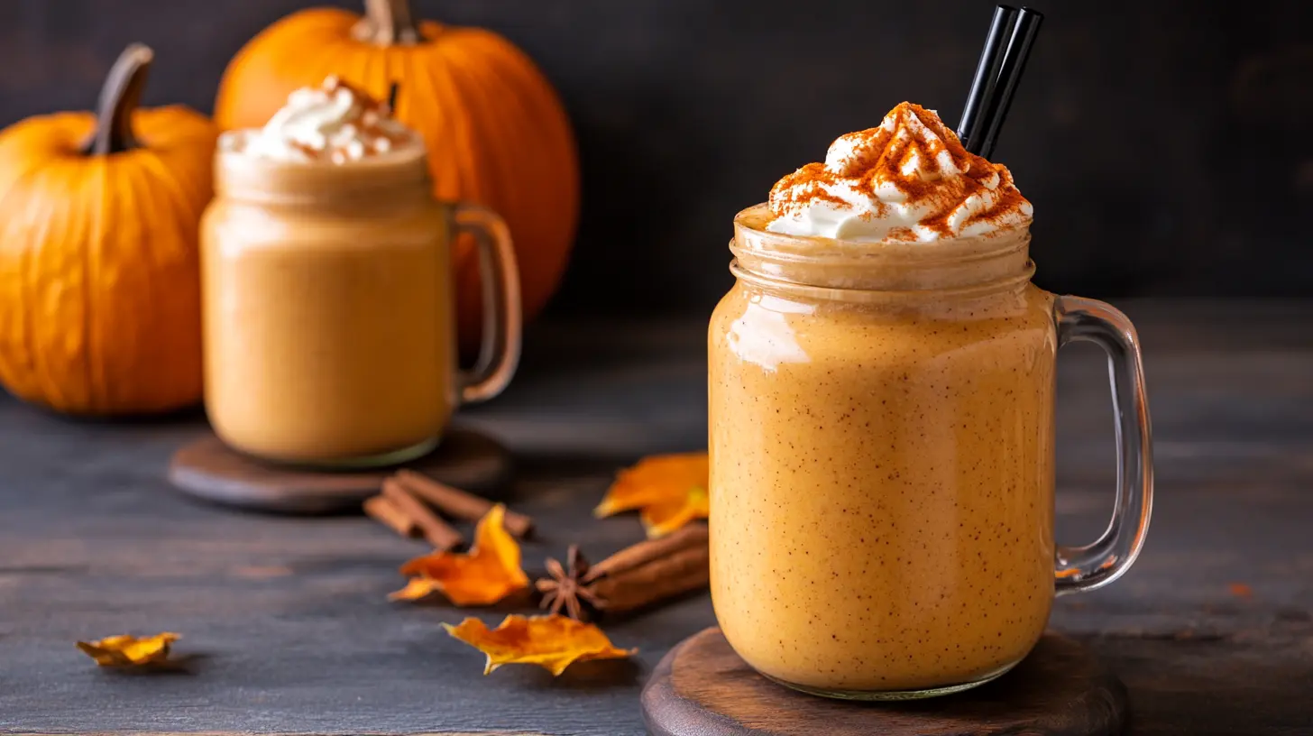 Pumpkin spice protein shakes for fall brunches