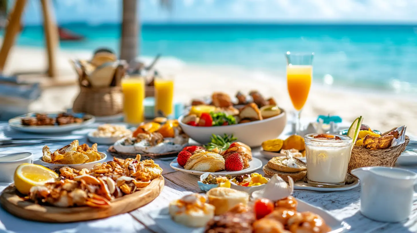 Brunch on the beach