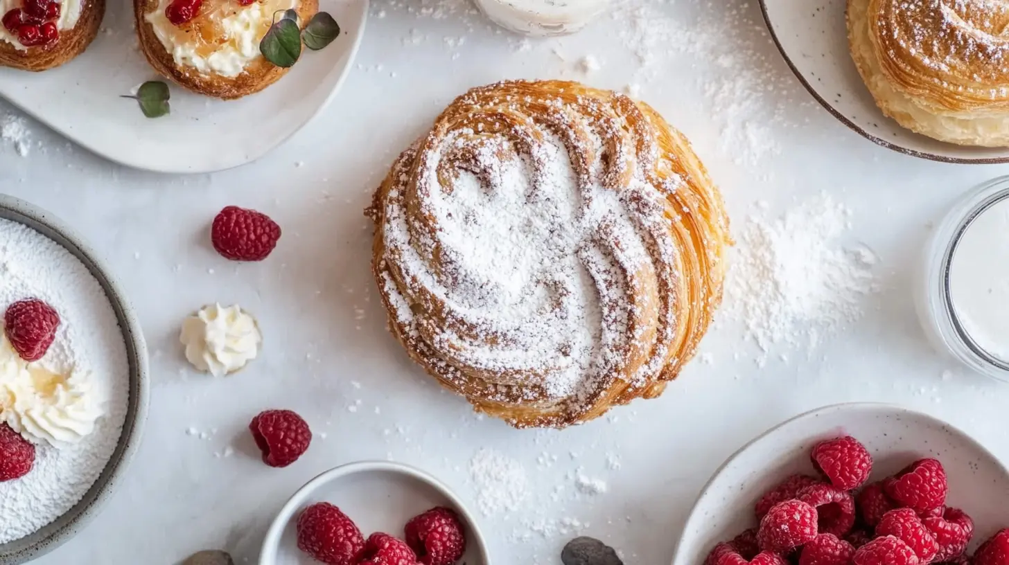 Coconut flour in brunch pastries for texture