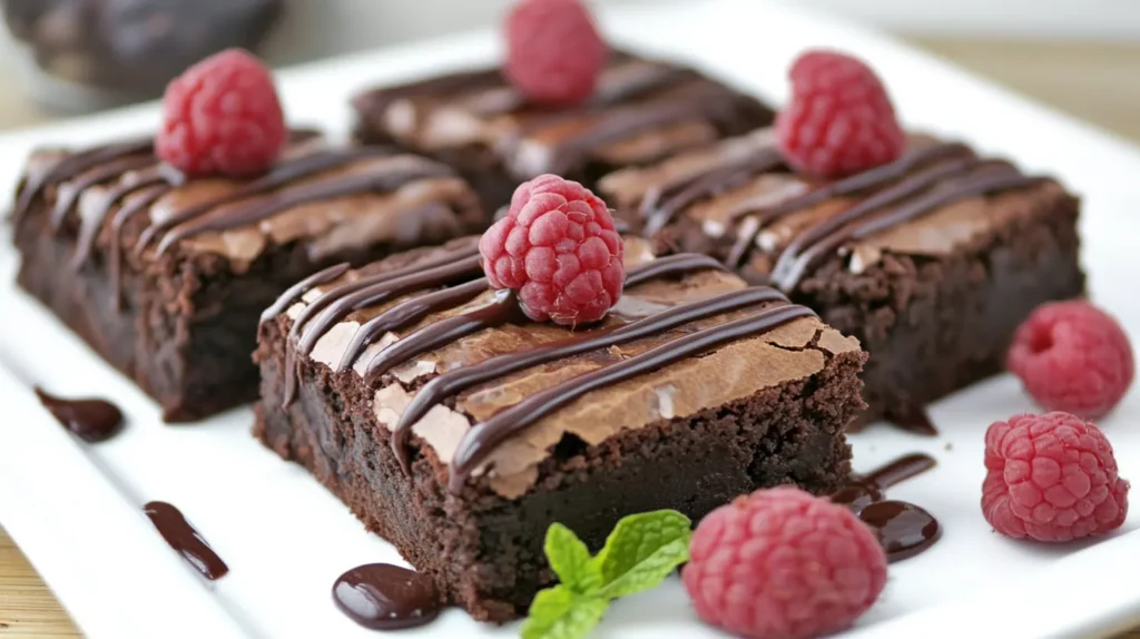 Decadent brunch brownies with a twist