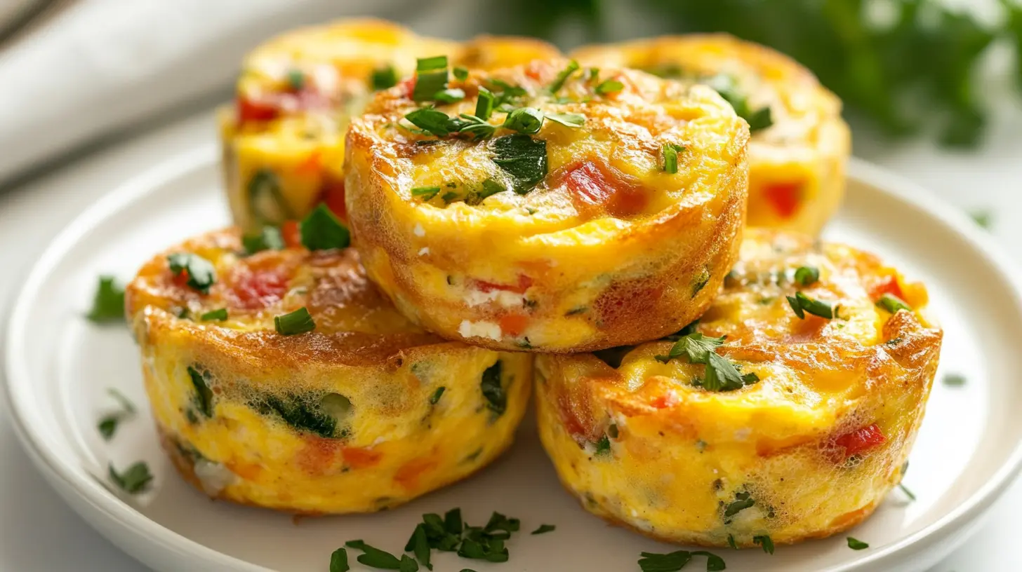 Flavorful brunch frittatas with unique toppings