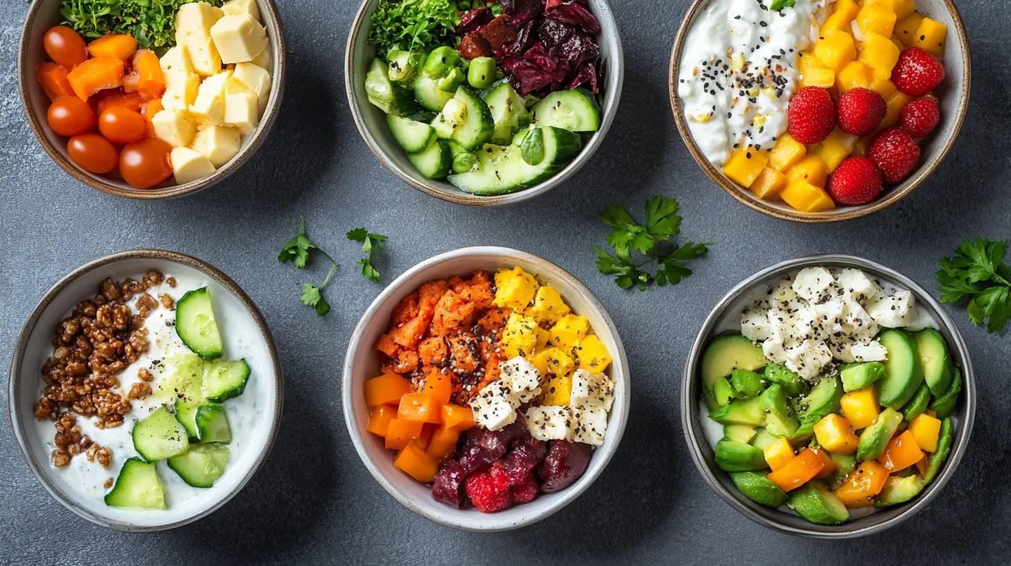 Protein-packed brunch bowls