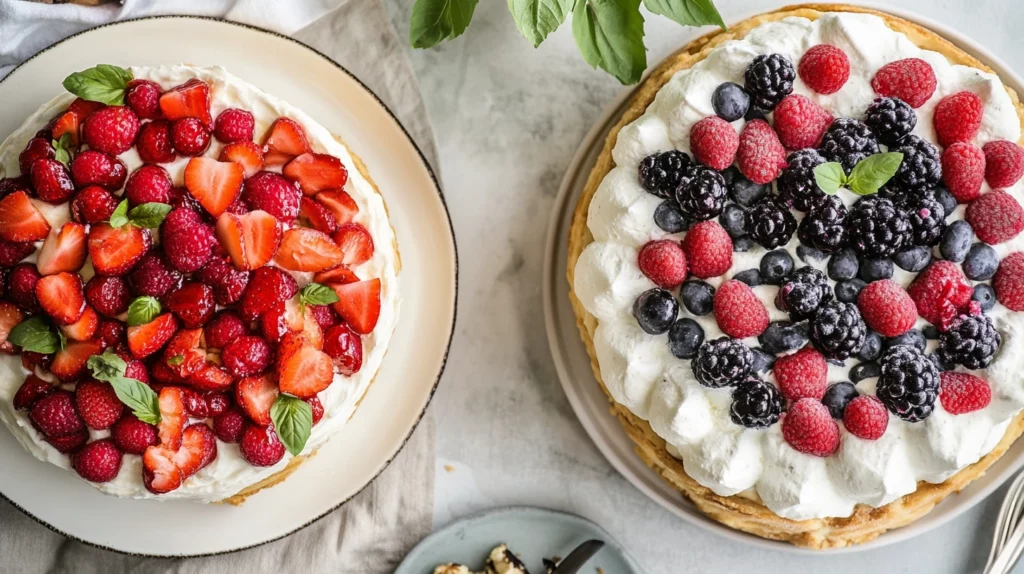 Ricotta-based light brunch desserts