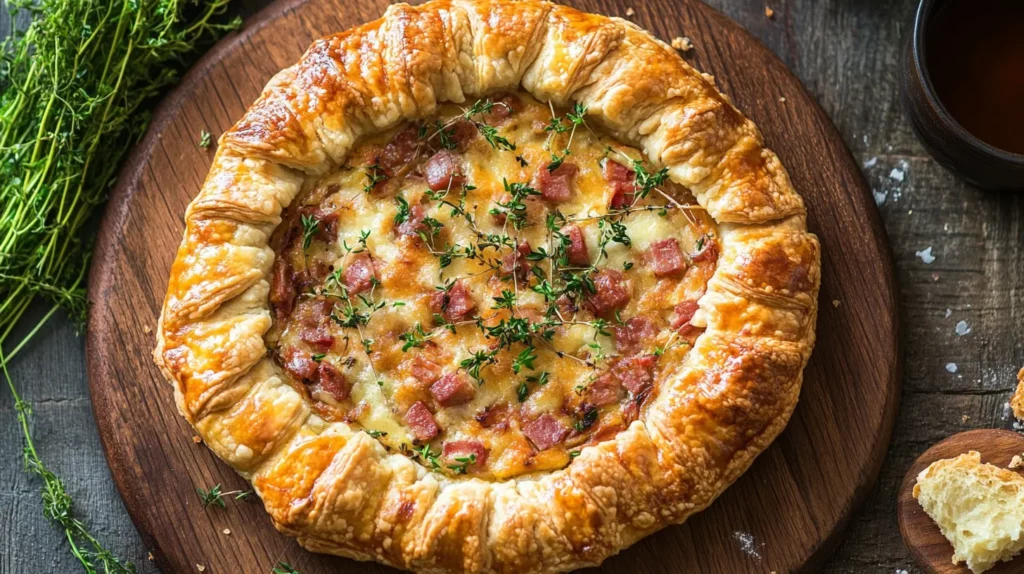 Savory galettes for brunch