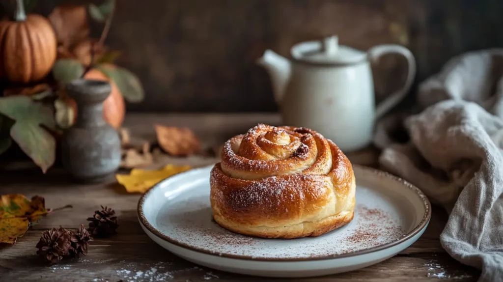 Spiced morning buns for a fall brunch