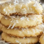 LEMON COCONUT CHEESECAKE COOKIES