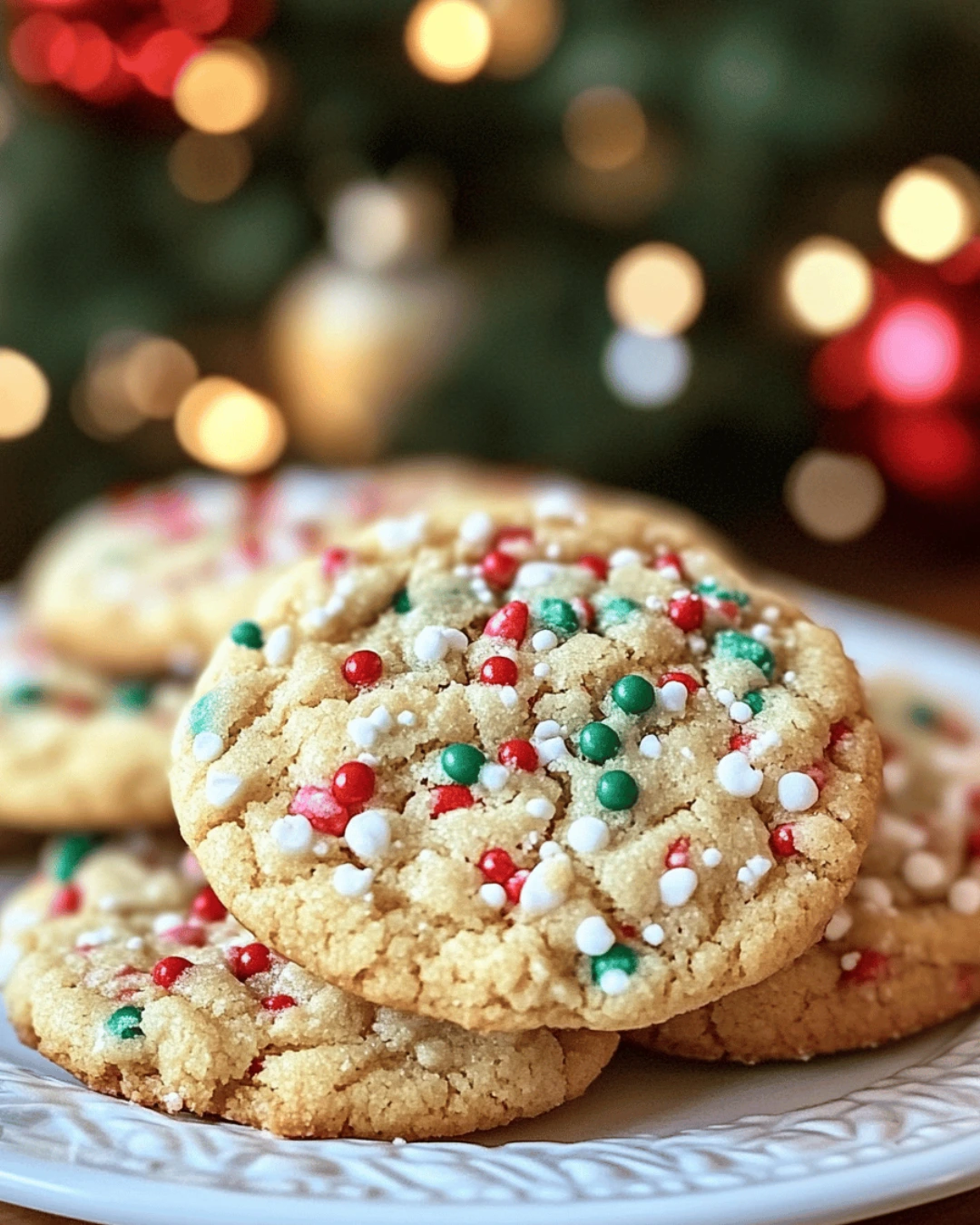 CHRISTMAS OOIE GOOEY BUTTER COOKIES