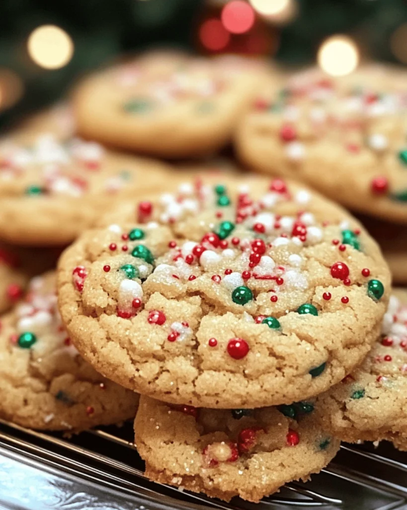 CHRISTMAS OOIE GOOEY BUTTER COOKIES