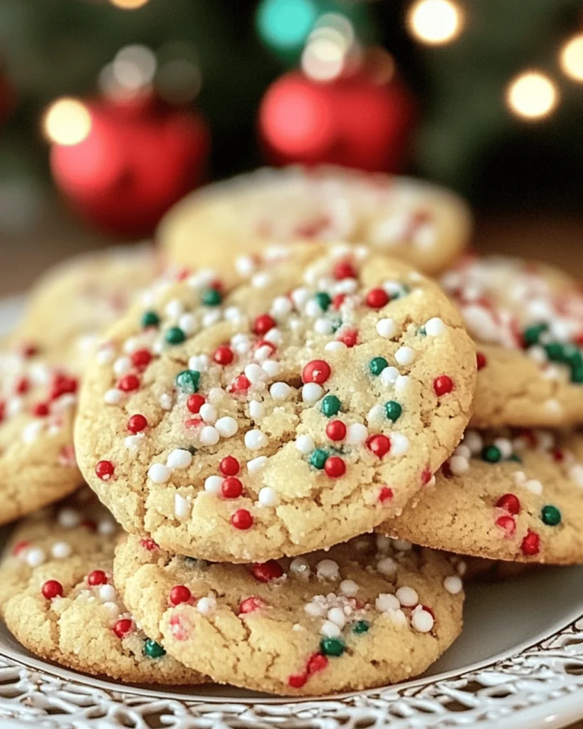 CHRISTMAS OOIE GOOEY BUTTER COOKIES