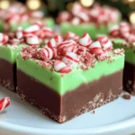 GRINCH PEPPERMINT FUDGE RECIPE