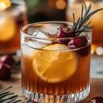 SMOKED CINNAMON & ROSEMARY BOURBON OLD FASHIONED