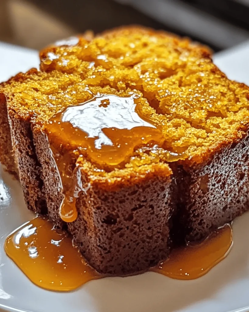 MAPLE & HONEY BUTTER SWEET POTATO CORNBREAD