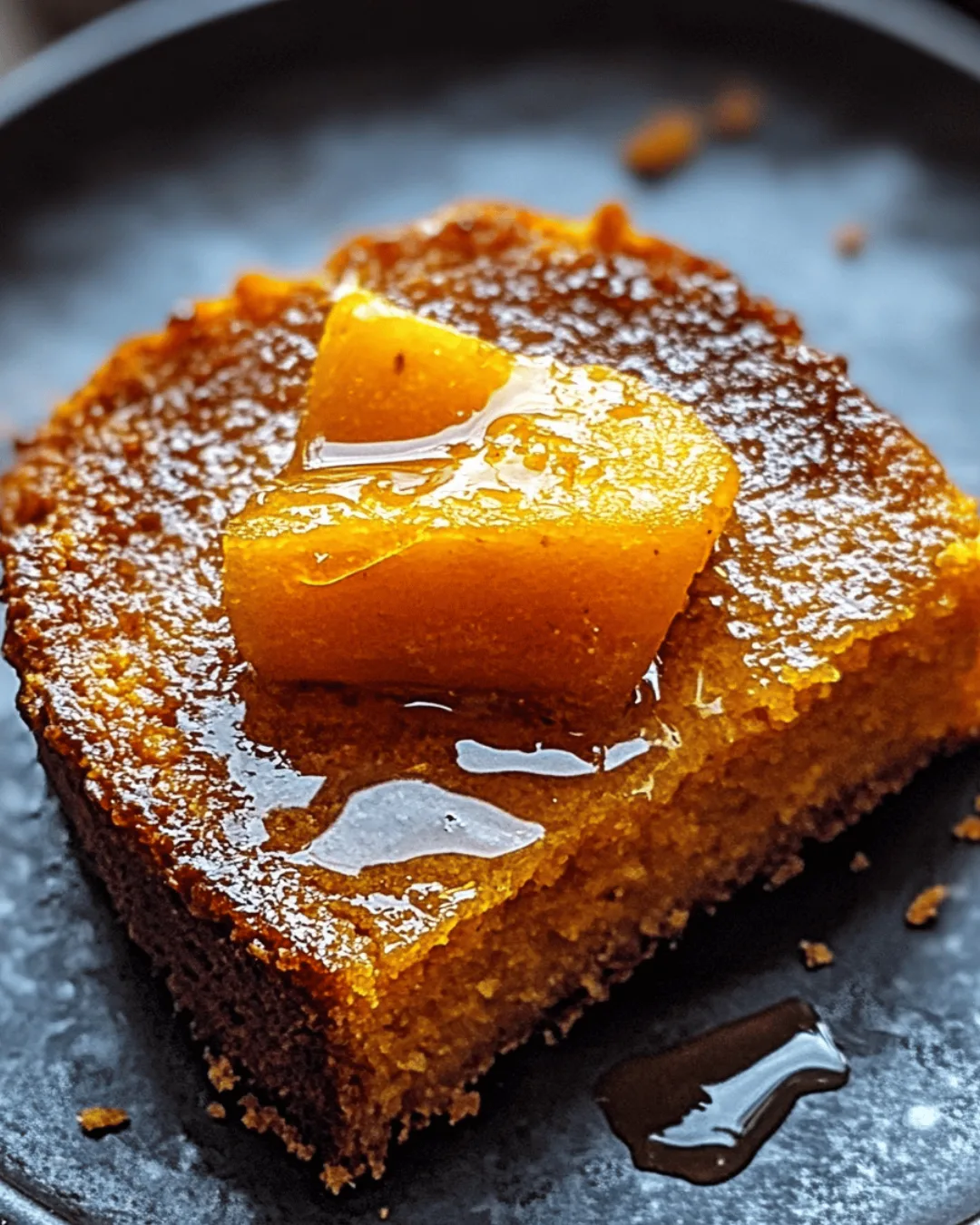 MAPLE & HONEY BUTTER SWEET POTATO CORNBREAD