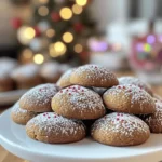 GINGERBREAD SNOWBALL COOKIES