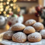 GINGERBREAD SNOWBALL COOKIES