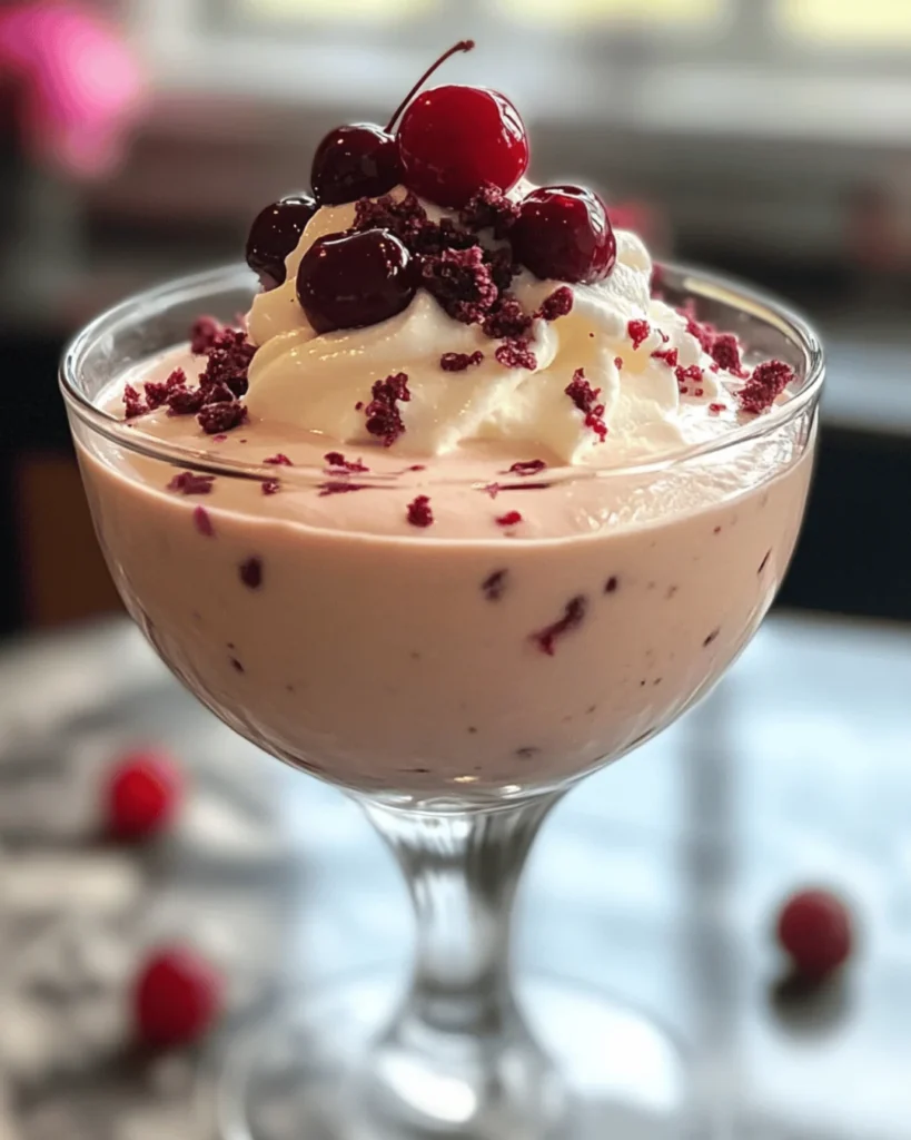 THE CREAMY AND DREAMY CHERRY ROSE MUDSLIDE