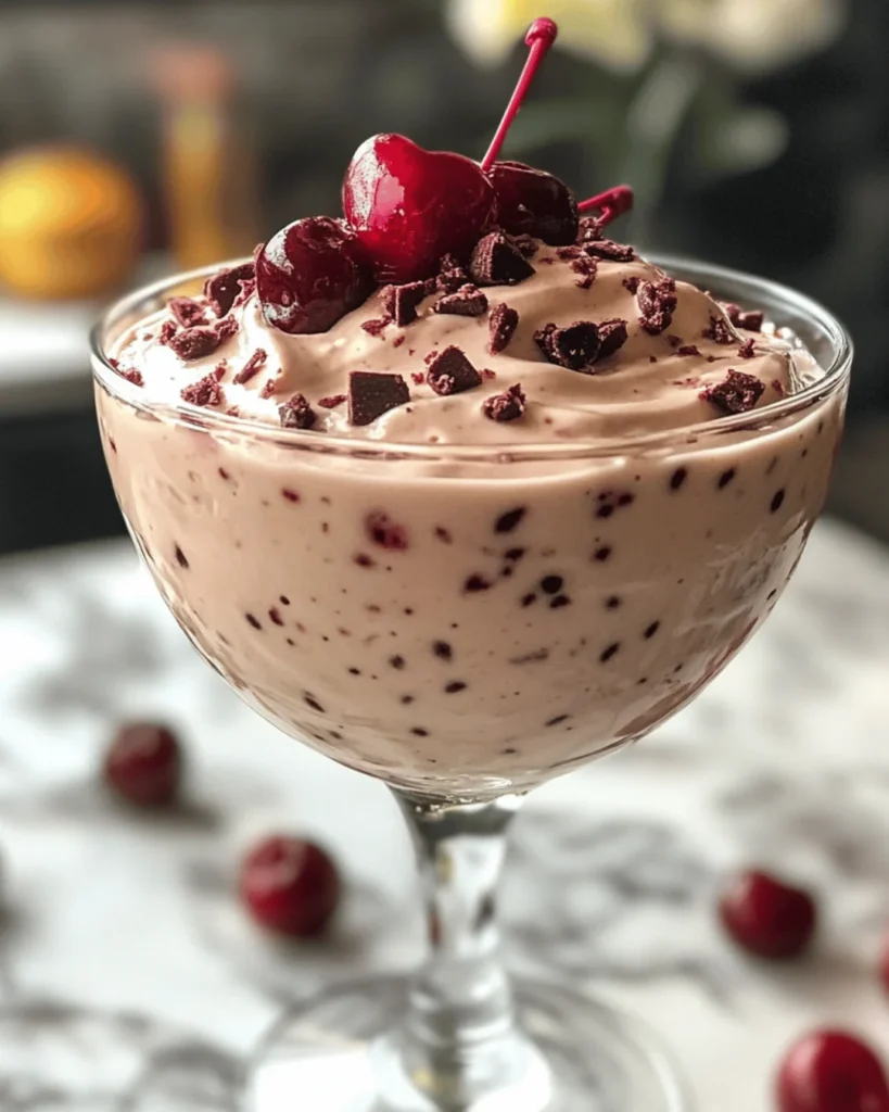 THE CREAMY AND DREAMY CHERRY ROSE MUDSLIDE