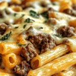 PHILLY STYLE CHEESESTEAK PASTA