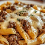 PHILLY STYLE CHEESESTEAK PASTA