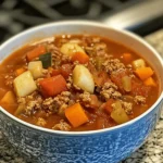 HEARTY CABBAGE ROLL SOUP