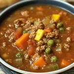 HEARTY CABBAGE ROLL SOUP