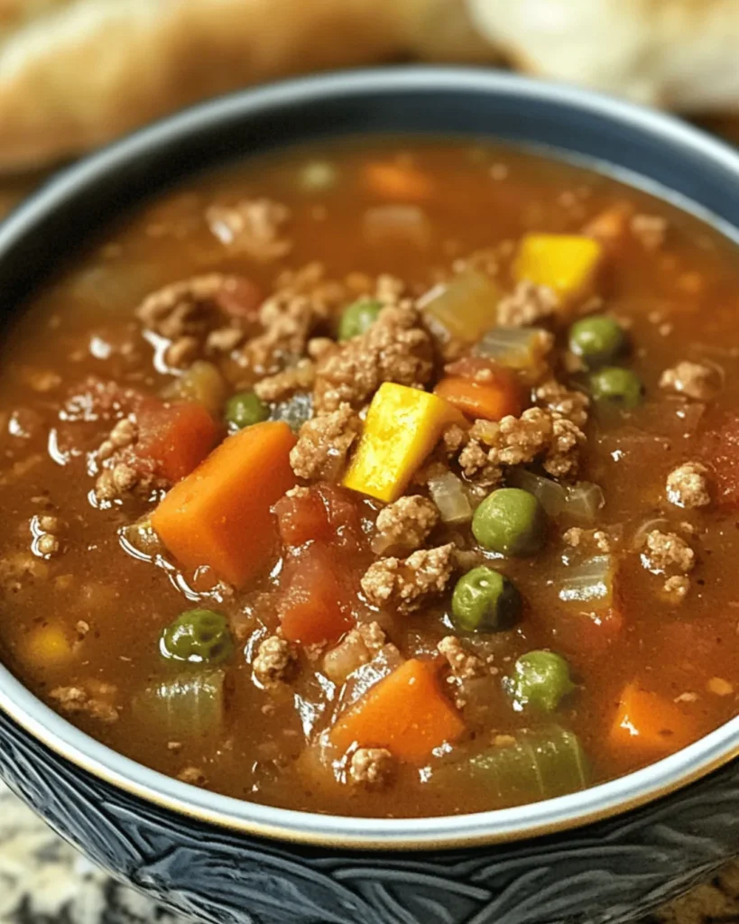 HEARTY CABBAGE ROLL SOUP