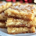 CINNAMON SUGAR OOey GOOey BUTTER CHRISTMAS BARS