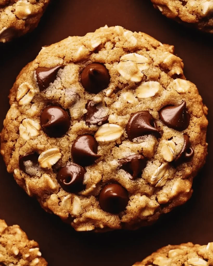 HONEYED ALMOND OATMEAL CHOCOLATE CHIP COOKIES