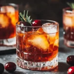 RUBY CRANBERRY & AMARENA CHERRY OLD FASHIONED BLISS