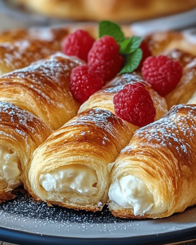 CHEESECAKE CRESCENT ROLLS