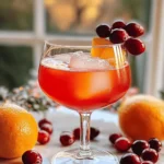 FESTIVE CRANBERRY & SANGUINELLI ORANGE APEROL FIZZ