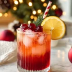 Christmas Collins Cocktail