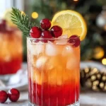 Christmas Collins Cocktail