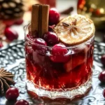 CINNAMON MAPLE CRANBERRY OLD FASHIONED