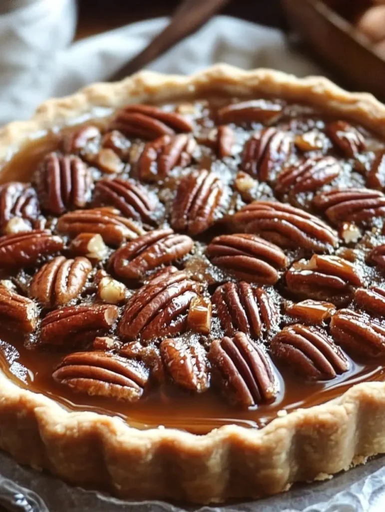 BOURBON-CARAMEL PECAN PIE BAKE