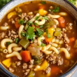 Hamburger Noodle Soup