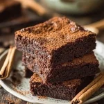 SPICY MEXICAN BROWNIES WITH CINNAMON KICK